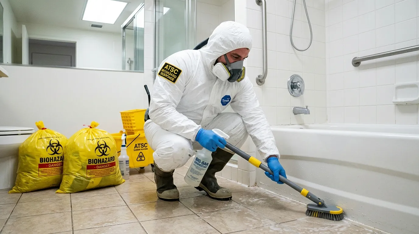 Decontamination equipment deployed for Blood Cleanup in Port Orange